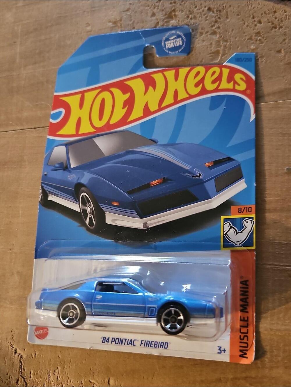 Hot Wheels 84 Pontiac firebird  muscle mania series 8 of 10